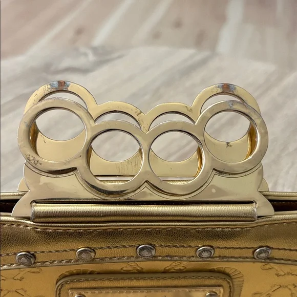 AKDMKS Gold Knuckle Clutch - Picture 2 of 11
